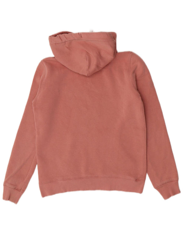 Damski sweter z kapturem Jack Wills UK 10, mały, różowy, bawełniany