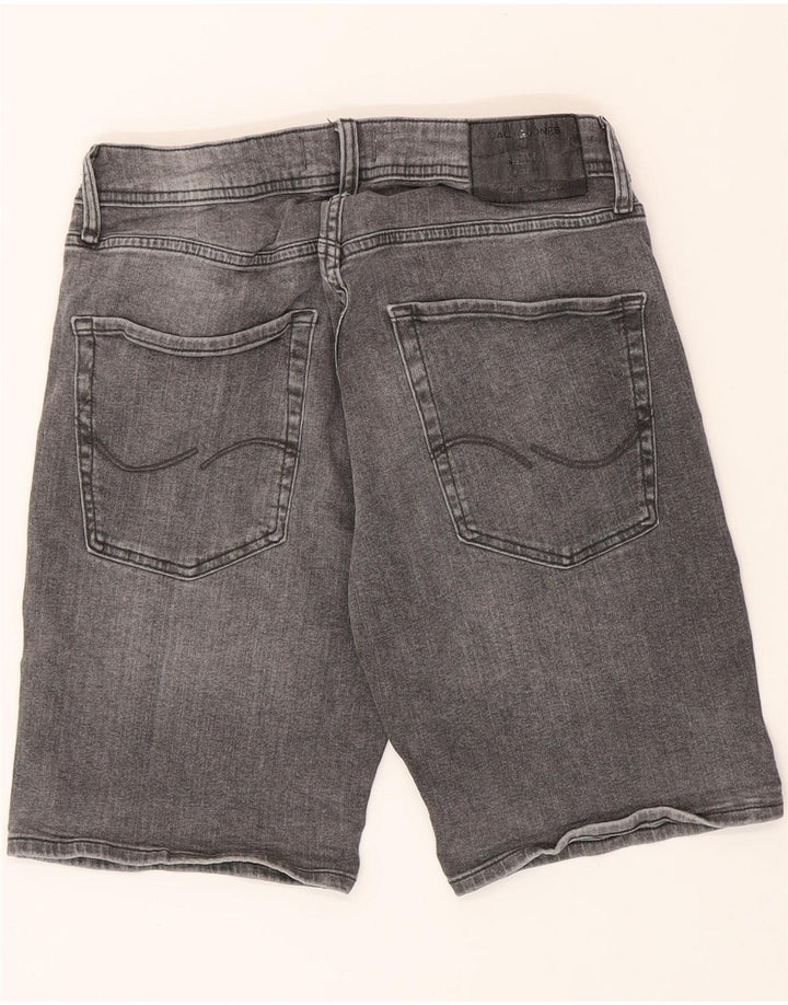 JACK & JONES Mens Regular Denim Shorts Medium W30 Grey Cotton Vintage Jack & Jones and Second-Hand Jack & Jones from Messina Hembry 