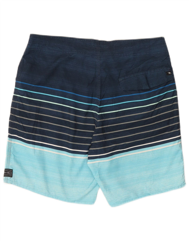 Męskie spodenki kąpielowe Rip Curl, średni granatowy, poliester w blokach kolorystycznych