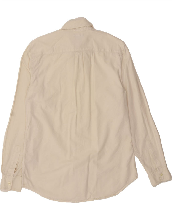 GAP Mens Standard Fit Shirt Medium White Cotton Vintage Gap and Second-Hand Gap from Messina Hembry 