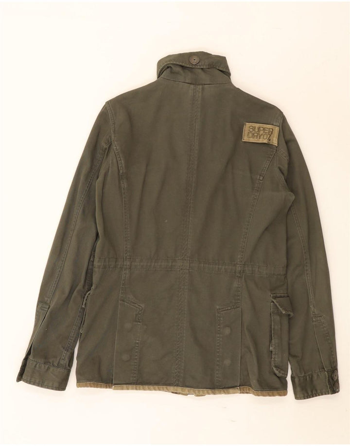 Męska kurtka użytkowa Superdry Graphic UK 38, średnia bawełna khaki