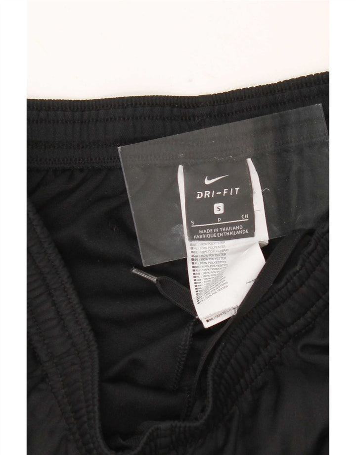 Męskie spodnie dresowe Nike Dri Fit, małe, czarne, poliestrowe