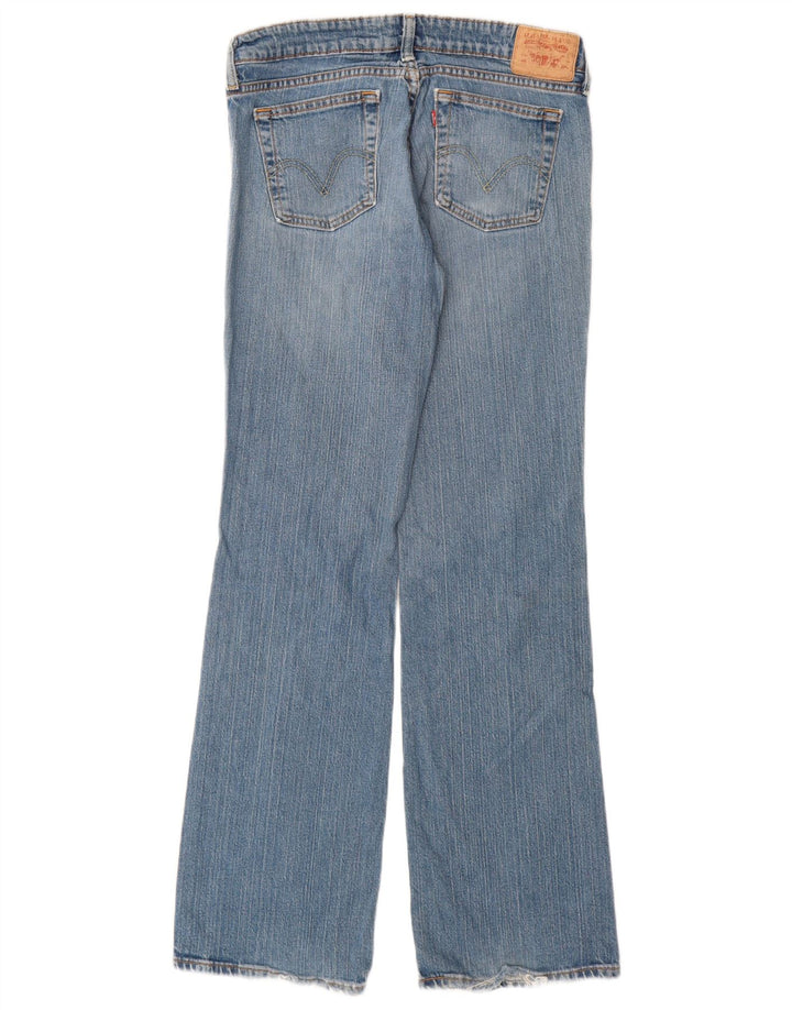 Damskie jeansy Bootcut LEVI'S US 8 Medium W30 L32 Niebieskie bawełniane