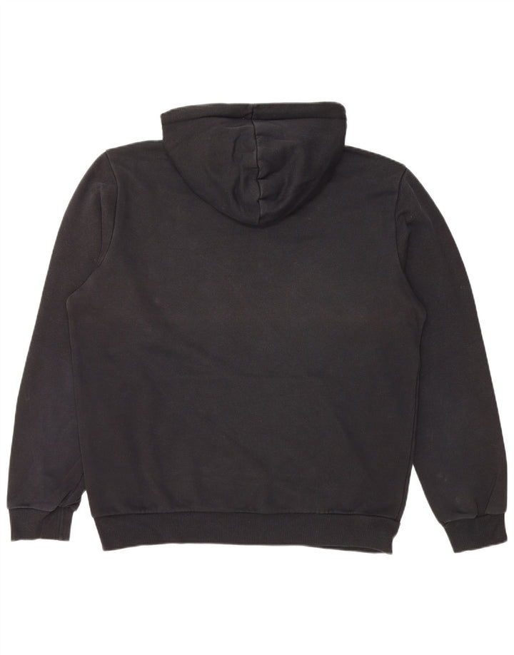 Męski sweter z kapturem i grafiką PUMA, średni czarny, bawełniany