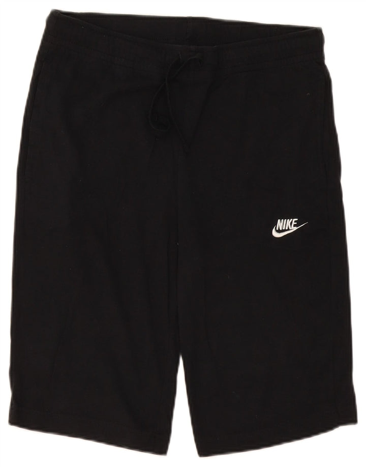 Męskie spodenki sportowe Nike, małe, czarne, bawełniane