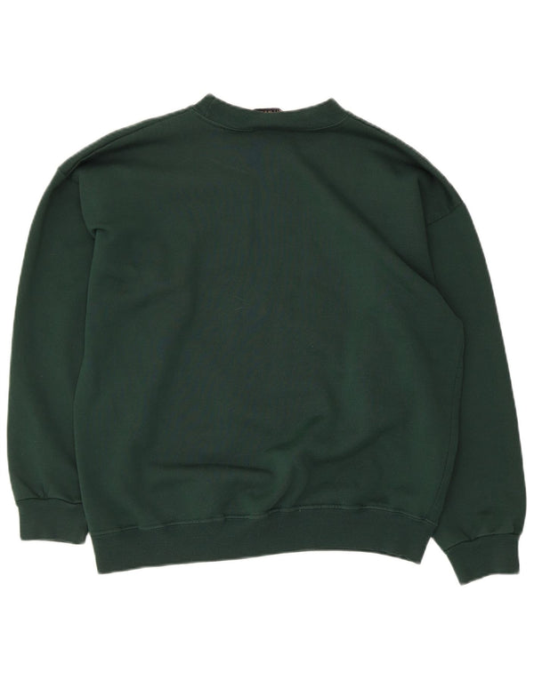 Damska bluza z grafiką Esther Rose Jumper UK 12 Średni zielony akryl