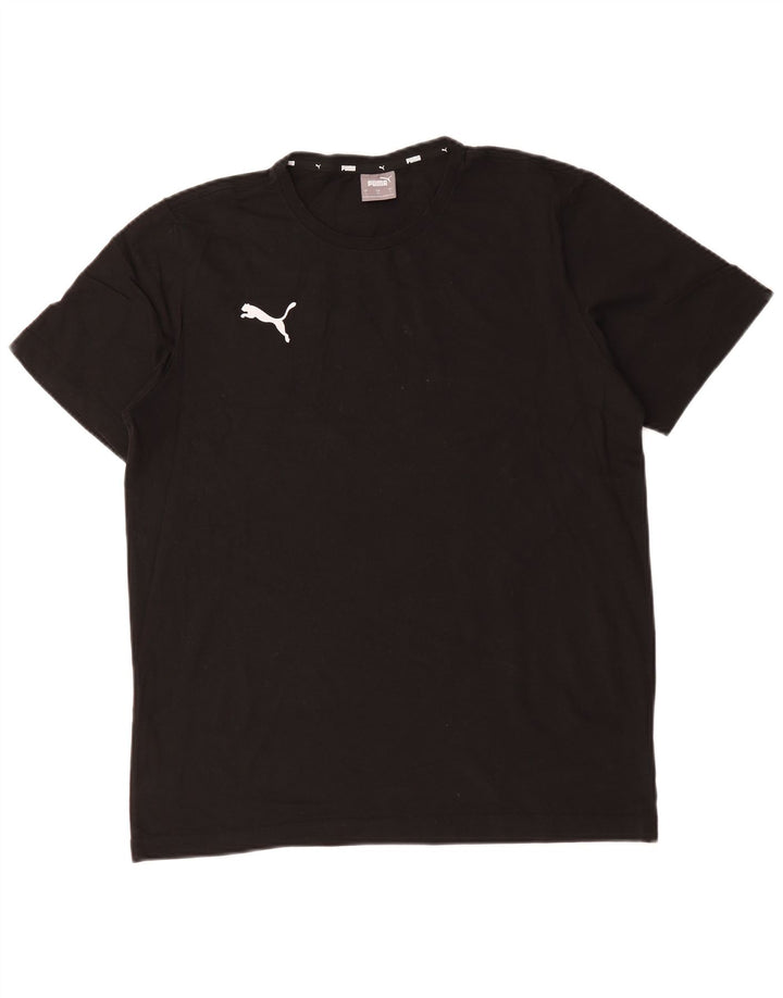 T-shirt męski Puma, duży, czarny