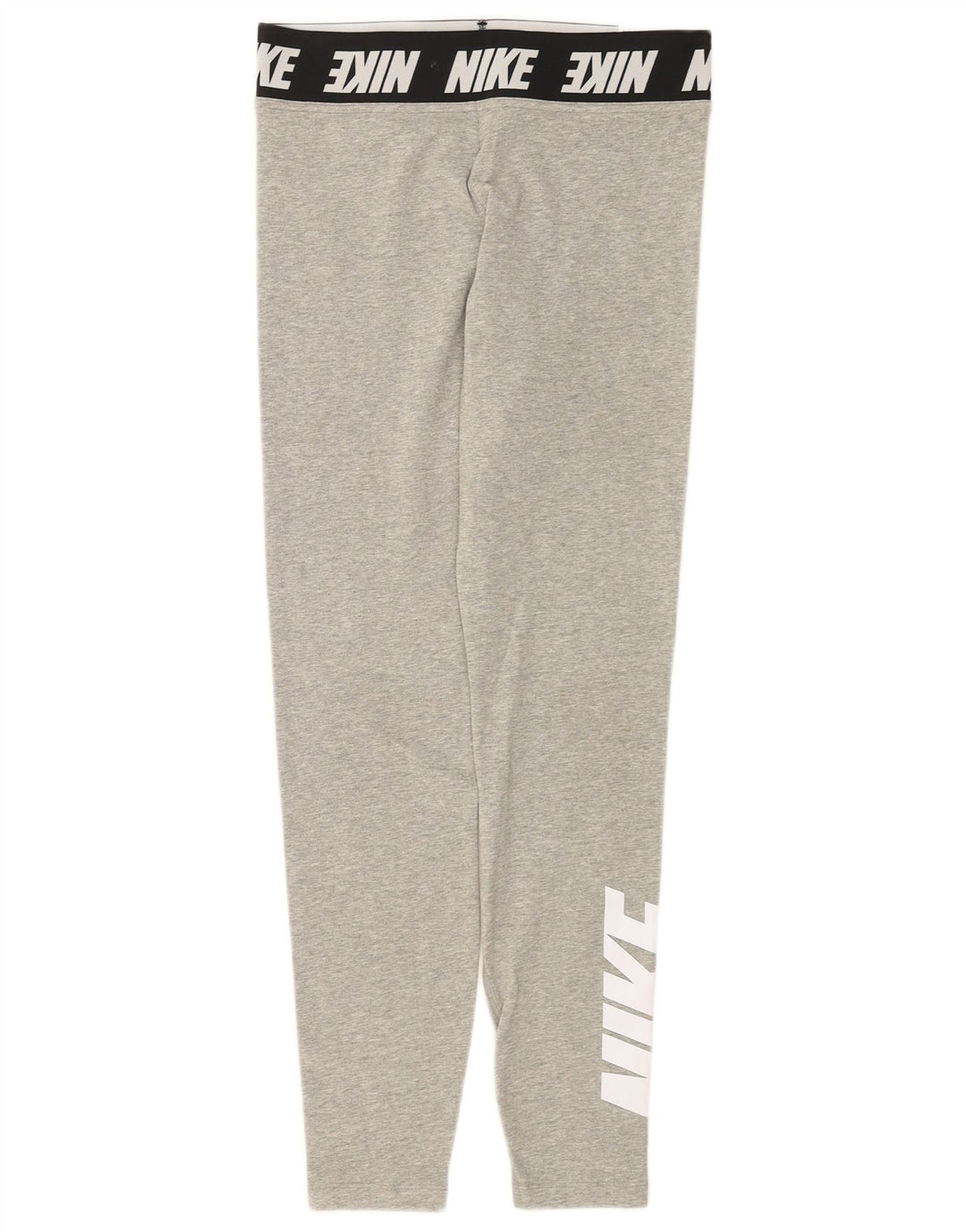 Damskie legginsy Nike Tight Fit Graphic UK 12 w kolorze średnioszarym