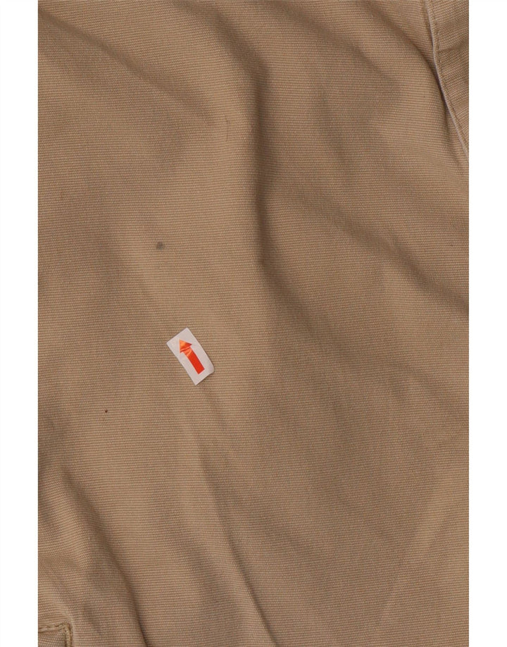 LEE Mens Straight Cargo Trousers W38 L29 Beige Cotton