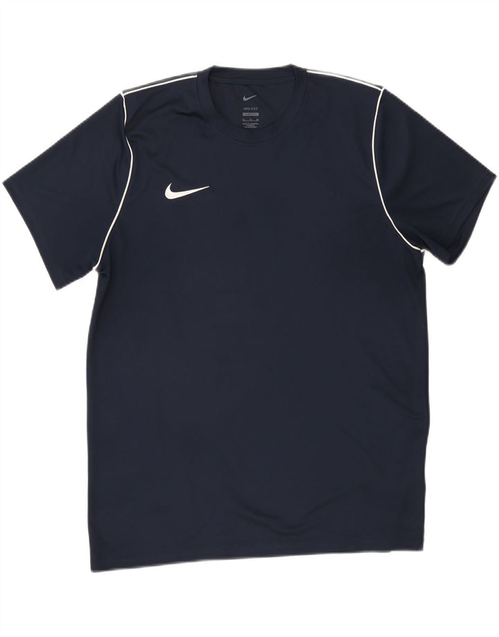Męski T-shirt Nike Dri Fit Slim Fit Top XL Granatowy Poliester