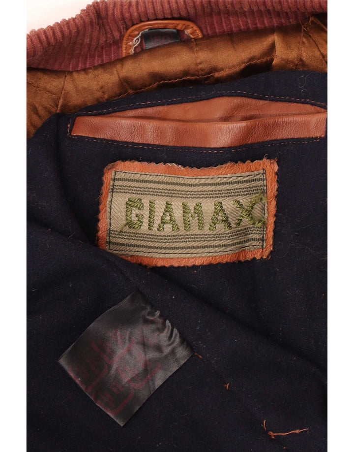 Damski płaszcz skórzany Giamax IT 50 2XL brązowy