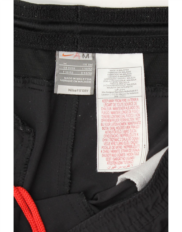 Męskie spodenki sportowe Nike, nylon w kolorze średnioszarym, z blokami kolorów