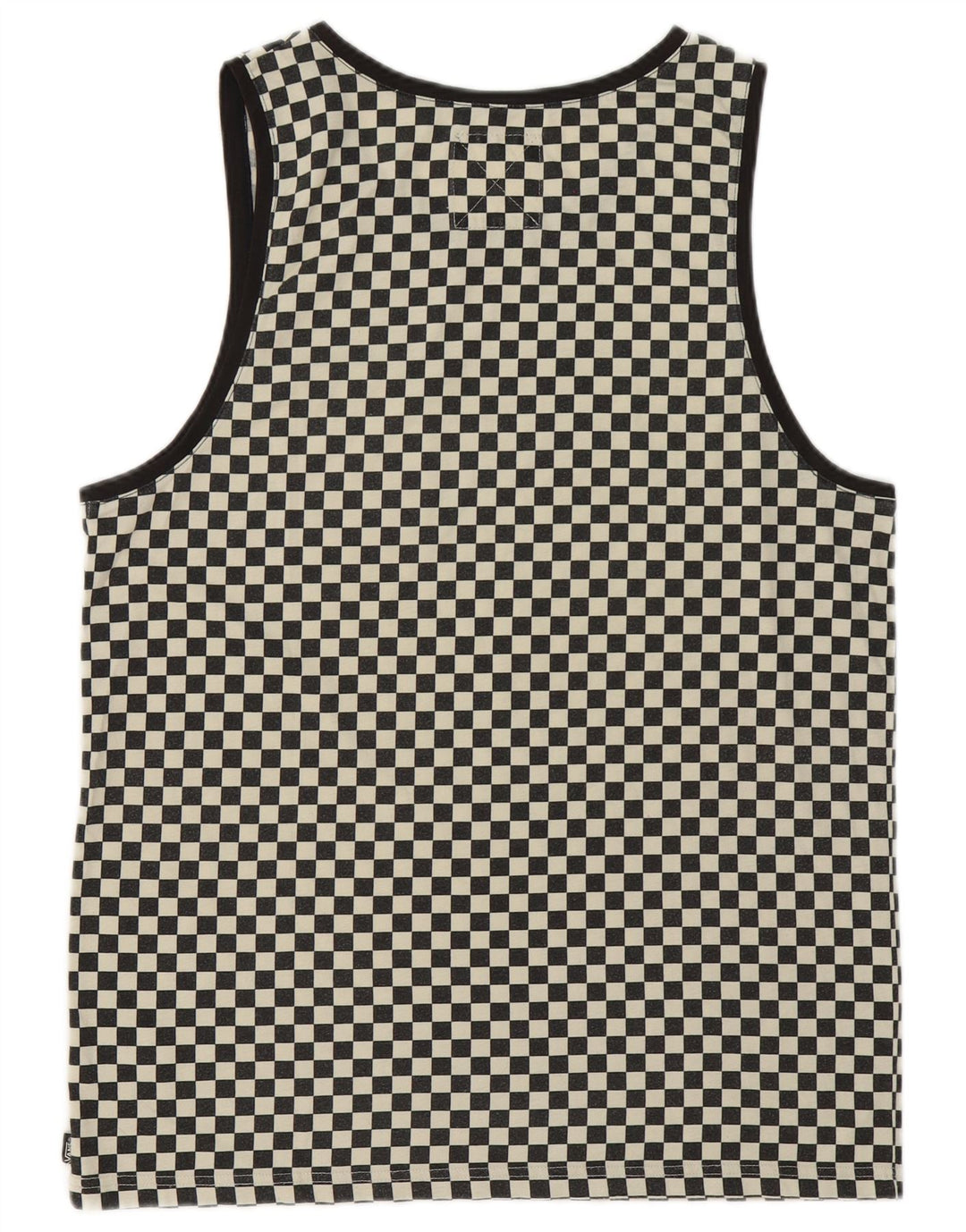 Męska kamizelka Vans, duża, szara, geometryczna