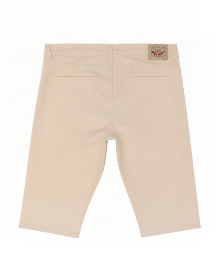 Damskie spodenki codzienne Tommy Hilfiger średnie W29, biała bawełna