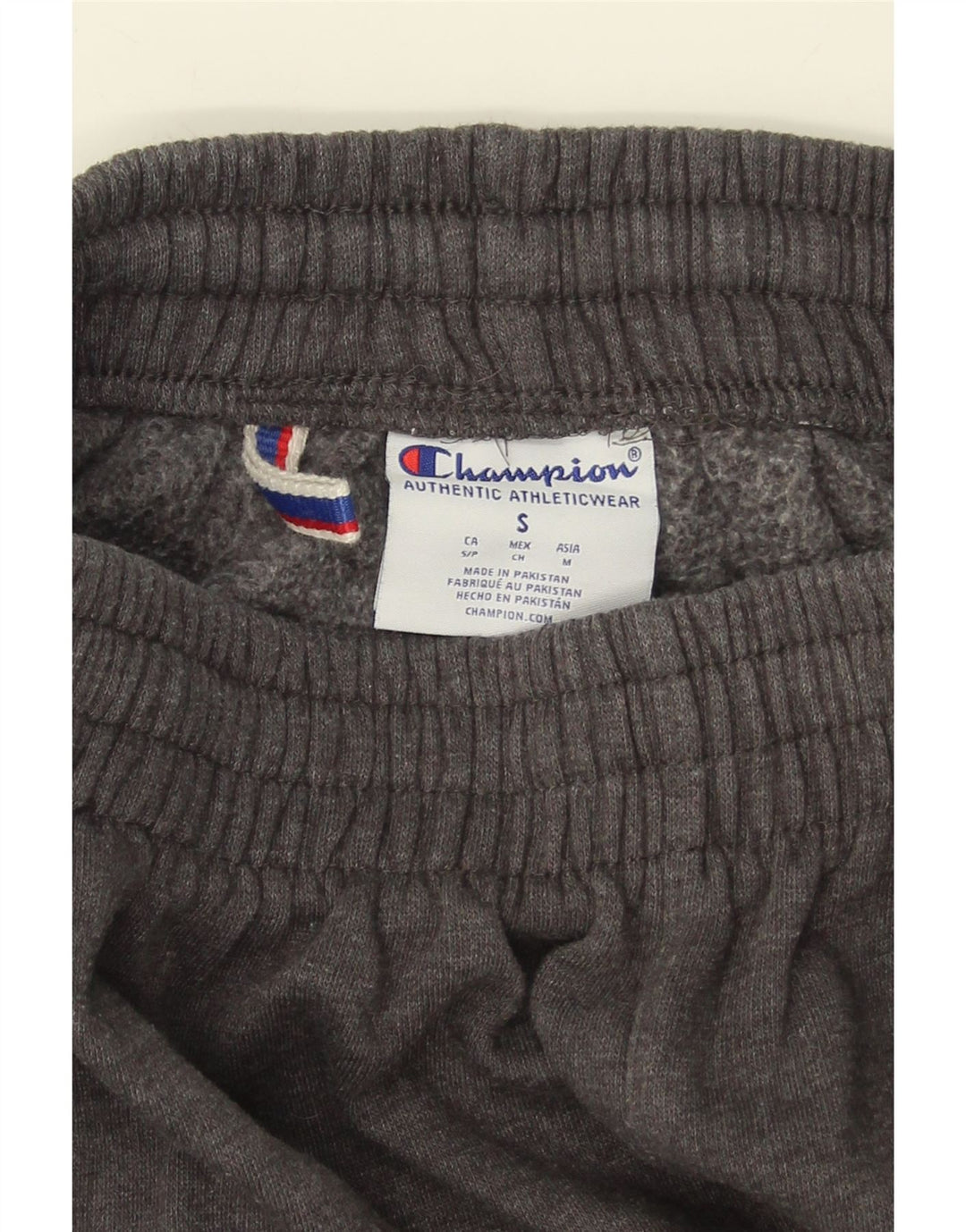 CHAMPION Mens Tracksuit Trousers Joggers Small Grey Vintage Champion and Second-Hand Champion from Messina Hembry 