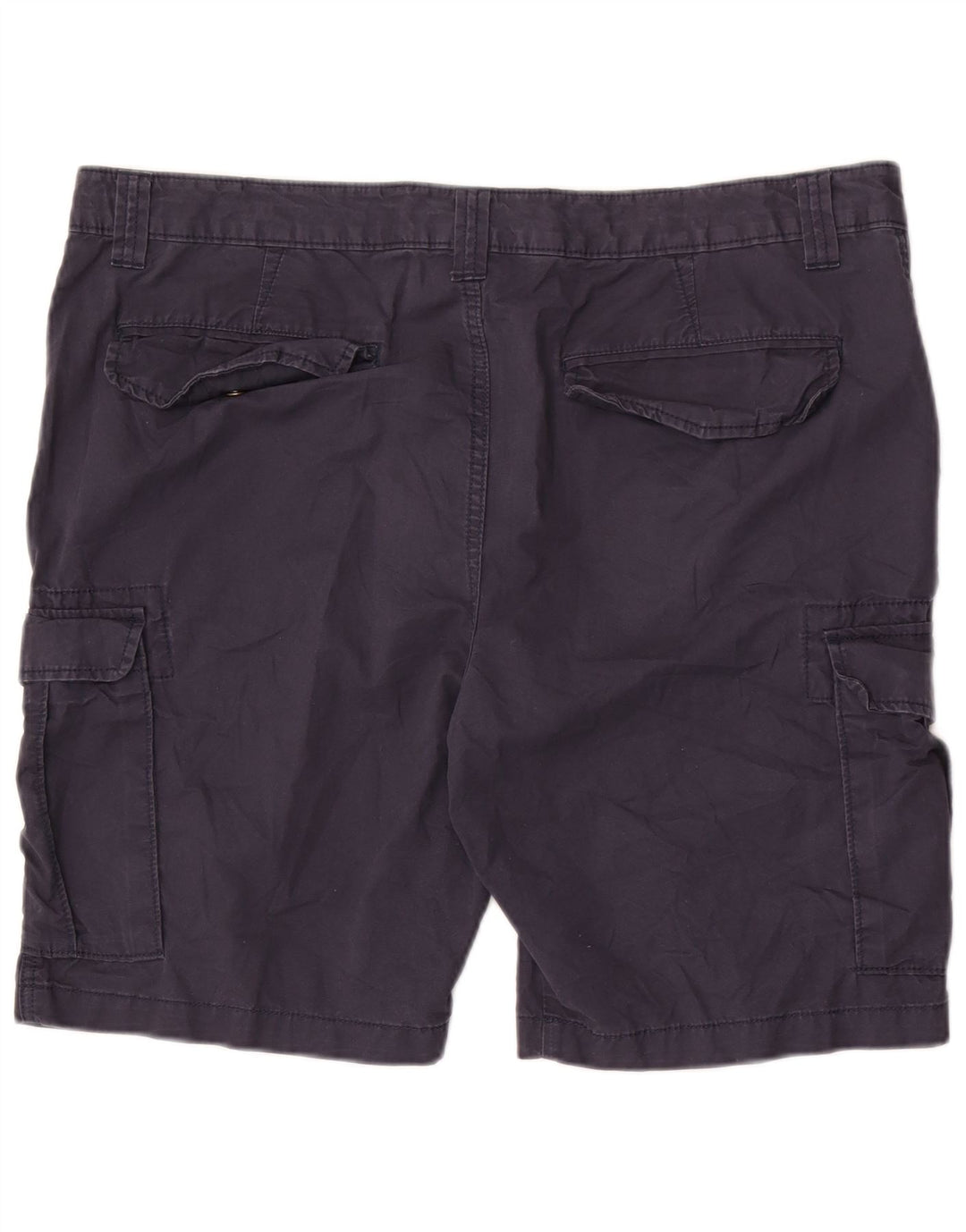 Męskie spodenki cargo Marks & Spencer W40 XL, granatowe, bawełniane