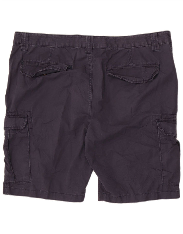 Męskie spodenki cargo Marks & Spencer W40 XL, granatowe, bawełniane