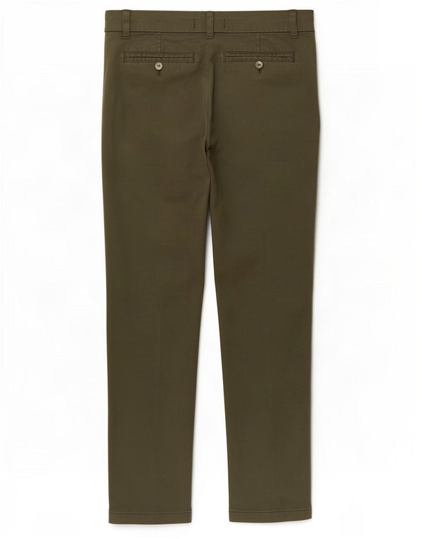 Spodnie Chino Marks & Spencer Damskie UK 10 Small W32 L29 Khaki Cotton