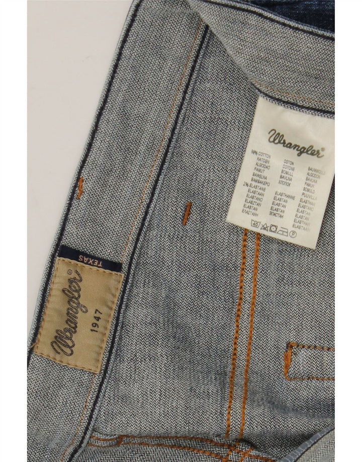 Męskie jeansy Wrangler Texas Straight W40 L34 Niebieskie, bawełniane