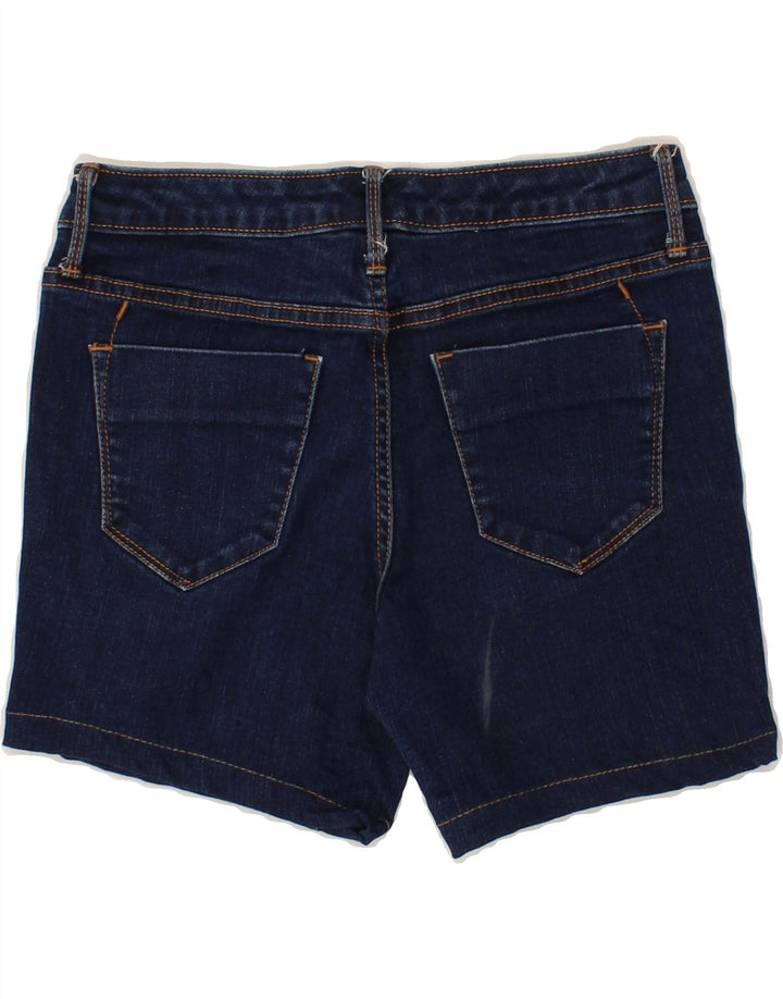 MOSSIMO Womens Mid Rise Denim Shorts US 4 Small W27  Blue Cotton Vintage Mossimo and Second-Hand Mossimo from Messina Hembry 
