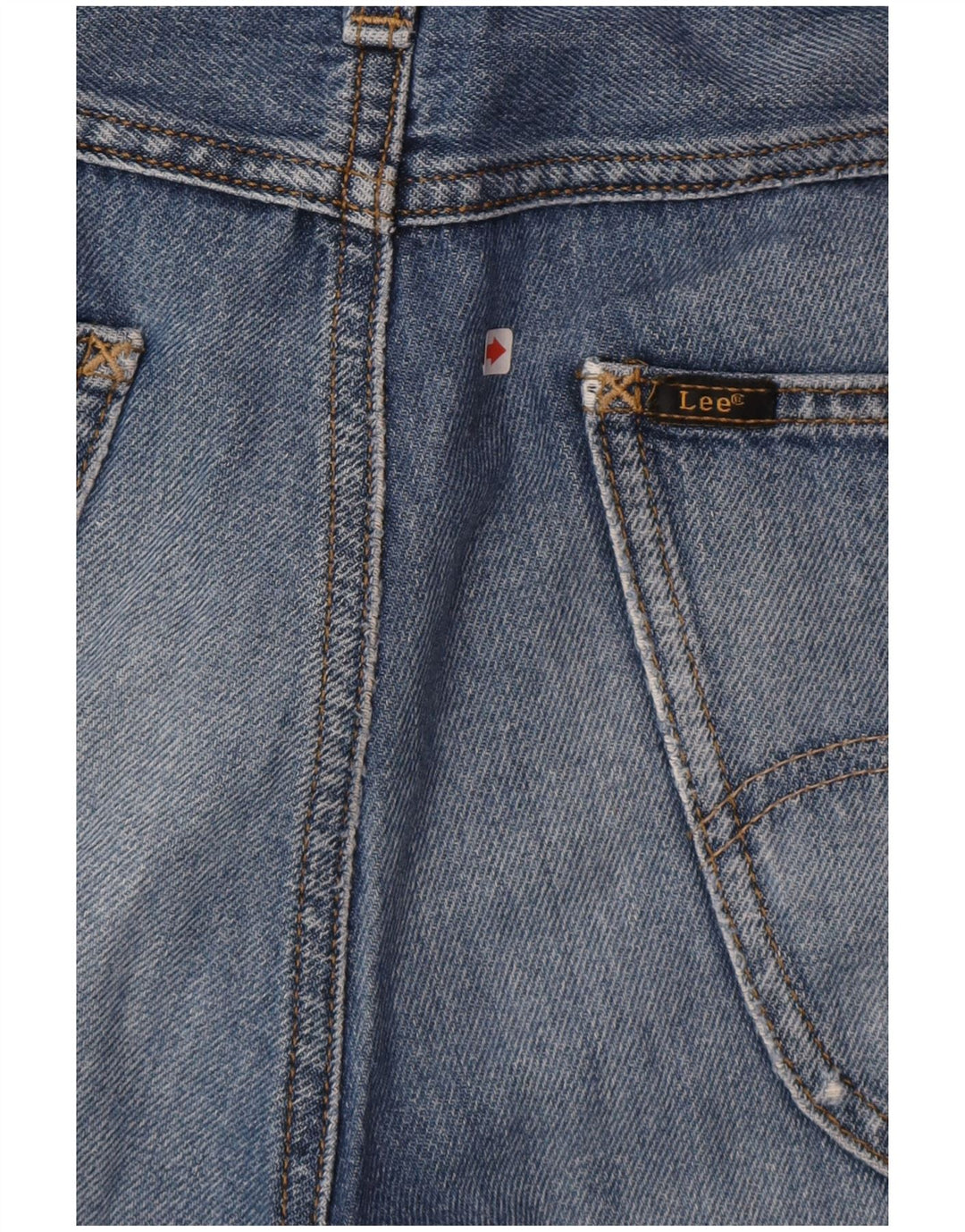 Męskie krótkie spodenki jeansowe Lee z 5 kieszeniami W31, średnioniebieskie, bawełniane
