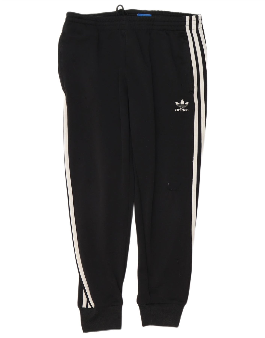 Damskie spodnie dresowe ADIDAS Joggers UK 12 Średni czarny poliester