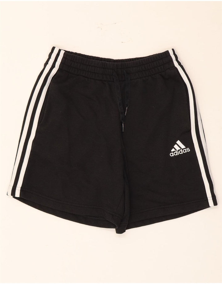 Męskie spodenki sportowe Adidas, małe, czarne, bawełniane
