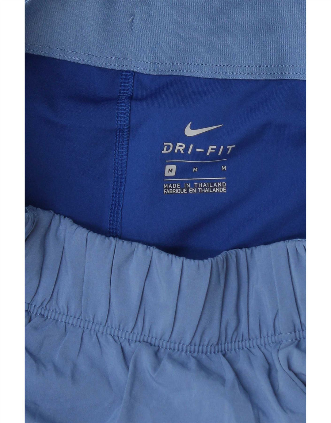 Damskie spodenki sportowe Nike Dri Fit UK 12, średni niebieski