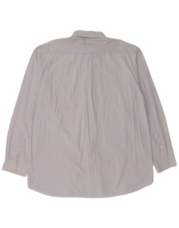 Koszula męska GANT o regularnym kroju XL, niebieska, bawełniana w prążki