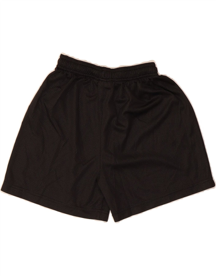UMBRO Boys Sport Shorts 13-14 Years  Black Spotted Polyester Vintage Umbro and Second-Hand Umbro from Messina Hembry 