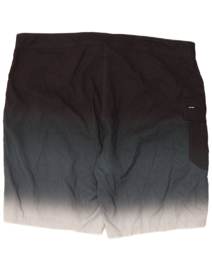 Męskie spodenki kąpielowe Rip Curl XL, czarny, poliester z blokami kolorów