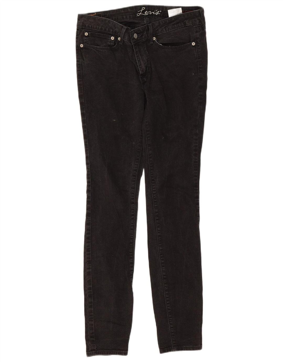 Damskie jeansy Levi's Skinny W30 L32 Czarna bawełna