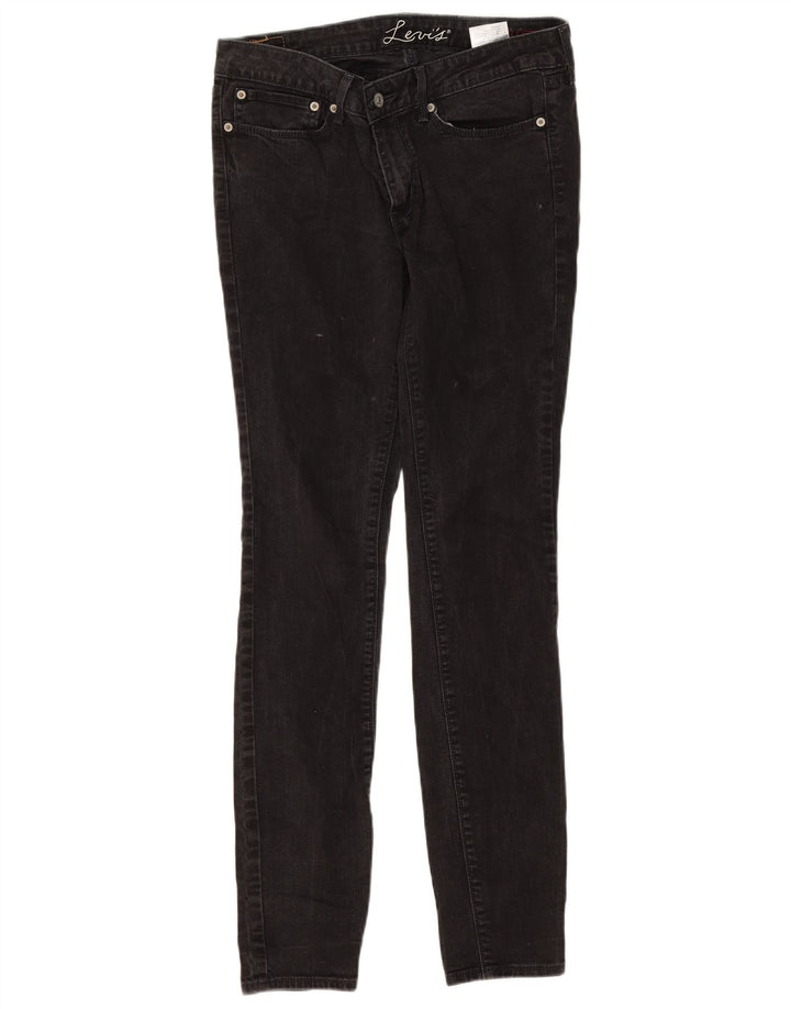 Damskie jeansy Levi's Skinny W30 L32 Czarna bawełna