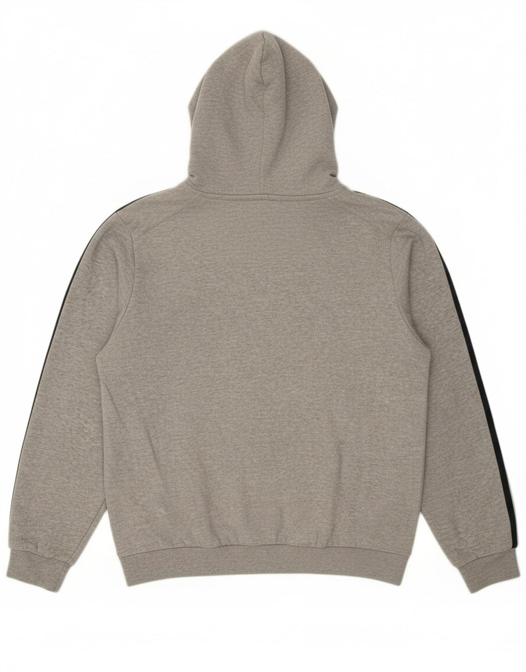 Męska bluza z kapturem Adidas, średnia, szara, bawełniana nakrapiana