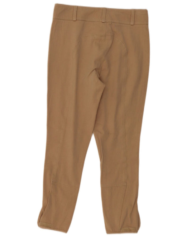 Spodnie damskie Barbour Slim Casual UK 10 Small W30 L26 Beżowa bawełna