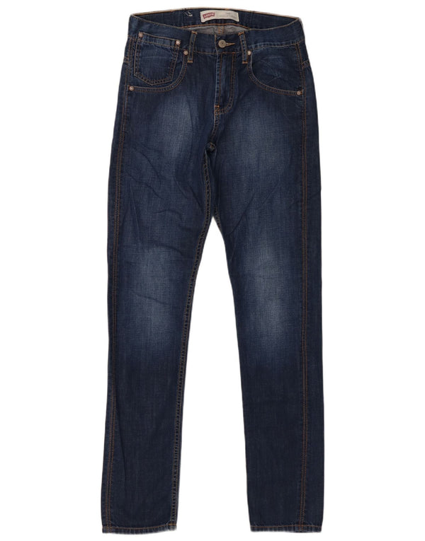 Levi's Boys 508 Regularne Zwężane Dżinsy 15-16 Lat W28 L31 Granatowa Bawełna