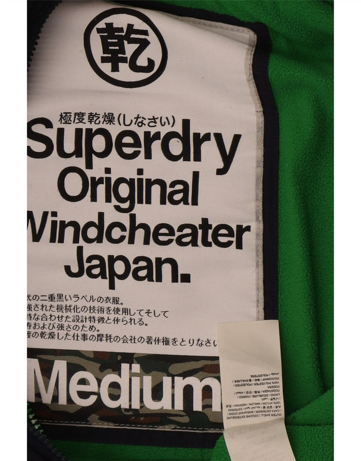 Damska wiatrówka Superdry Windcheater UK 14, średni granat