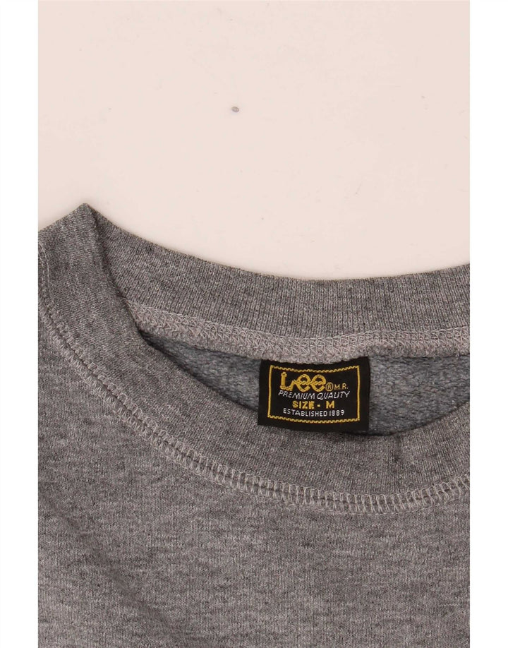 Męski sweter Lee Brooklyn Graphic, średnioszary