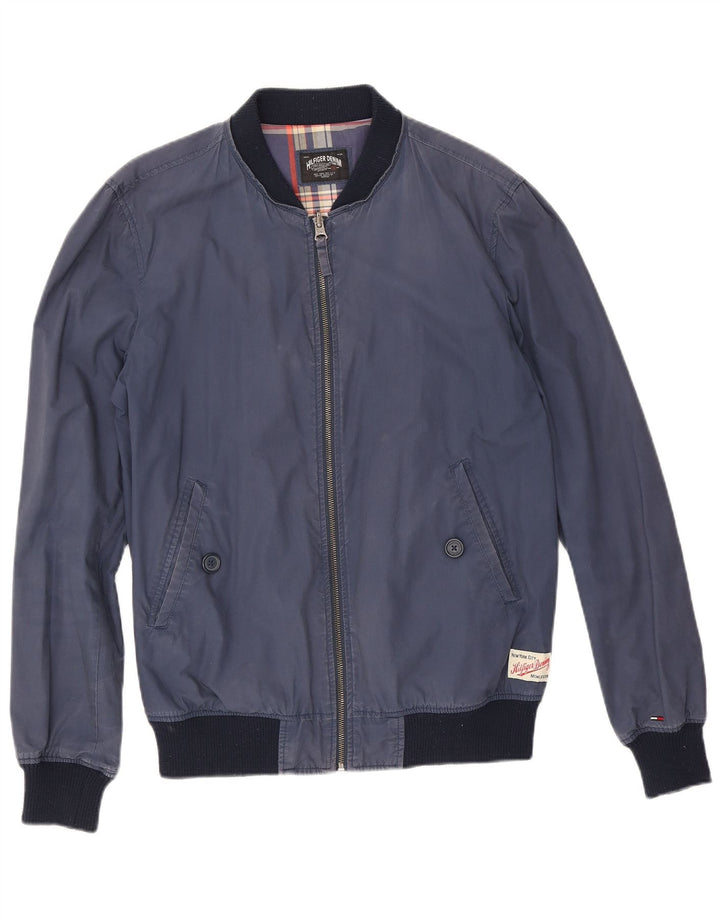 Męska kurtka bomberka Tommy Hilfiger UK 38 w kolorze średniego granatu