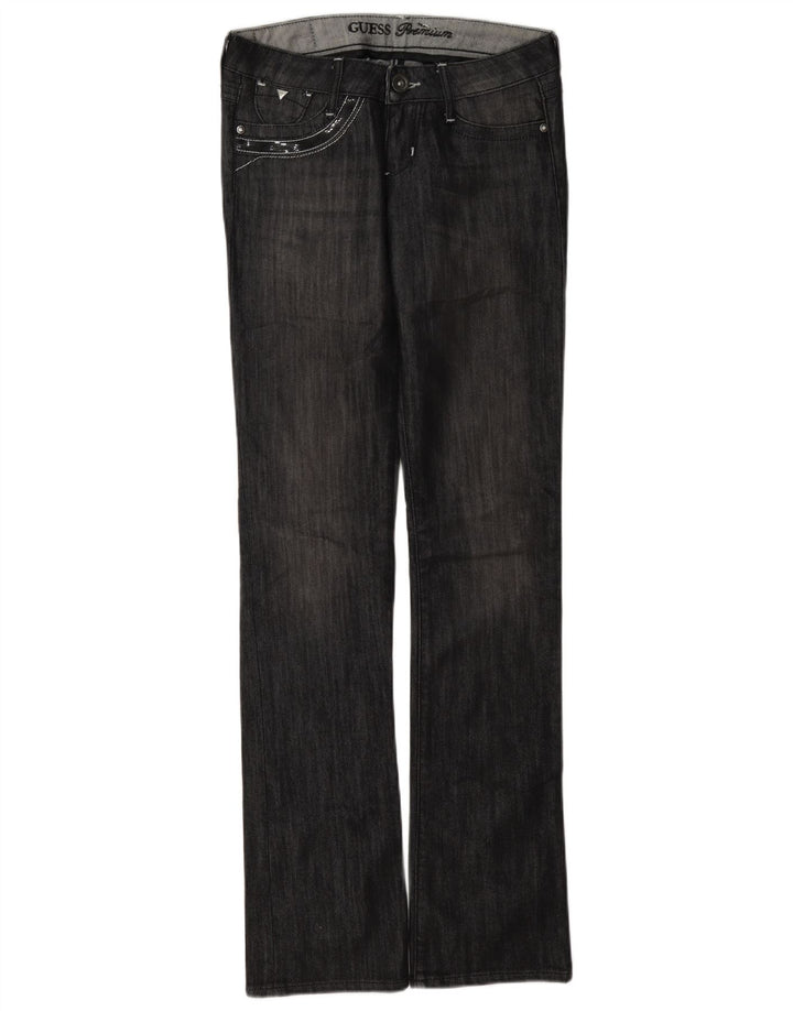 Damskie dżinsy Guess Bootcut W26 L33 Szara bawełna