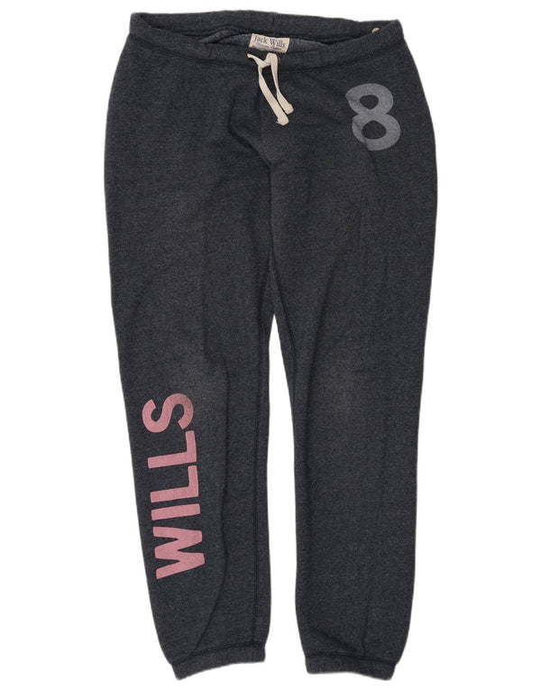 Damskie spodnie dresowe Jack Wills Graphic Joggers UK 10 Small Navy Blue