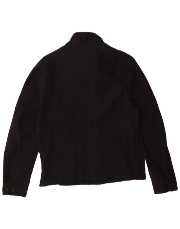 Męska kurtka wojskowa Blauer UK 42 XL, czarna, bawełniana
