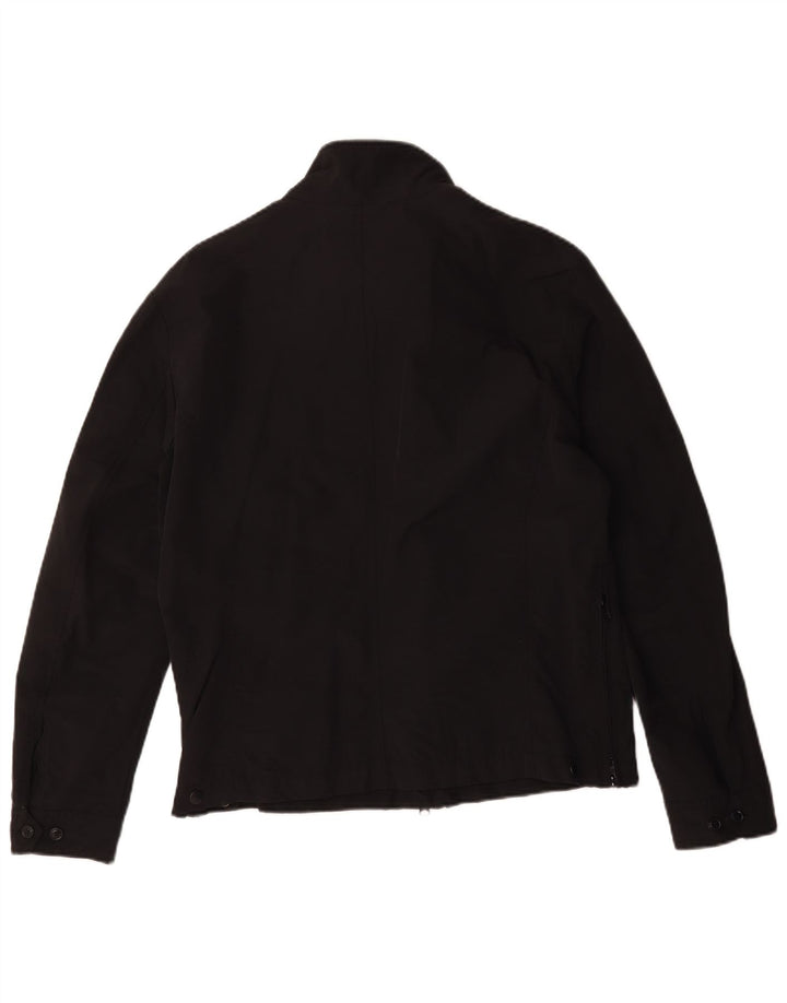 Męska kurtka wojskowa Blauer UK 42 XL, czarna, bawełniana
