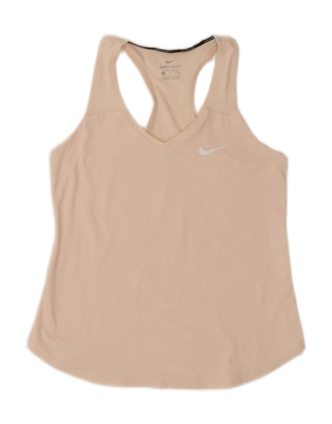 Damska koszulka z kamizelką Nike Dri Fit UK 12, średni różowy poliester