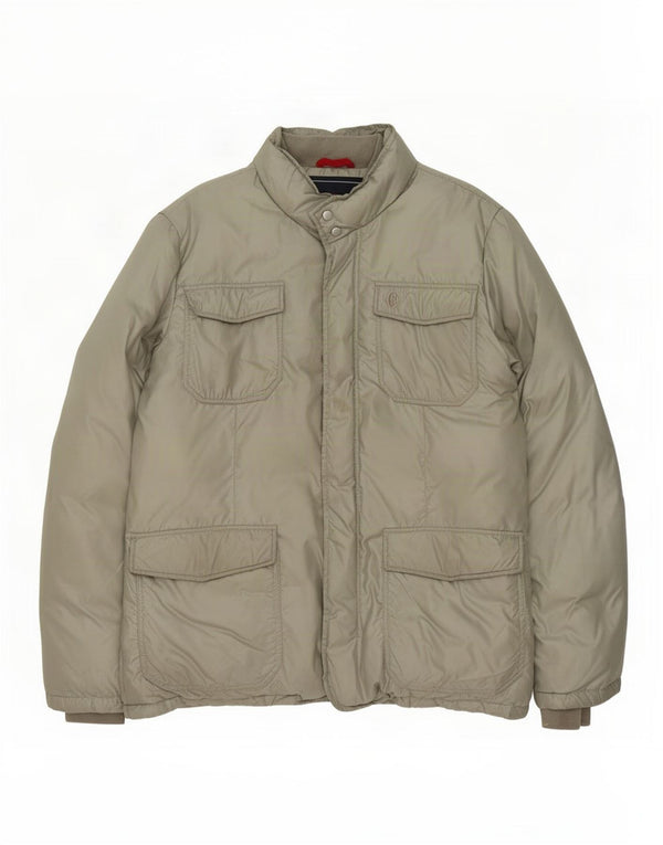 Męska ocieplana kurtka Conte of Florence UK 42 XL, zielony poliester