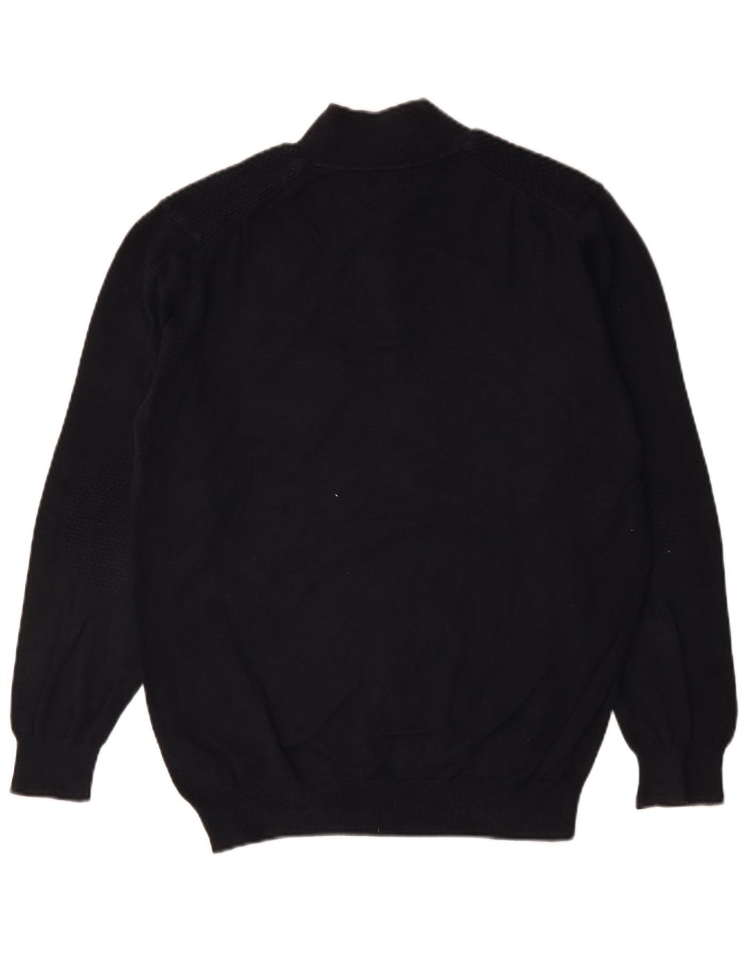 Męski sweter zapinany na guziki Massimo Dutti XL, granatowy, bawełniany