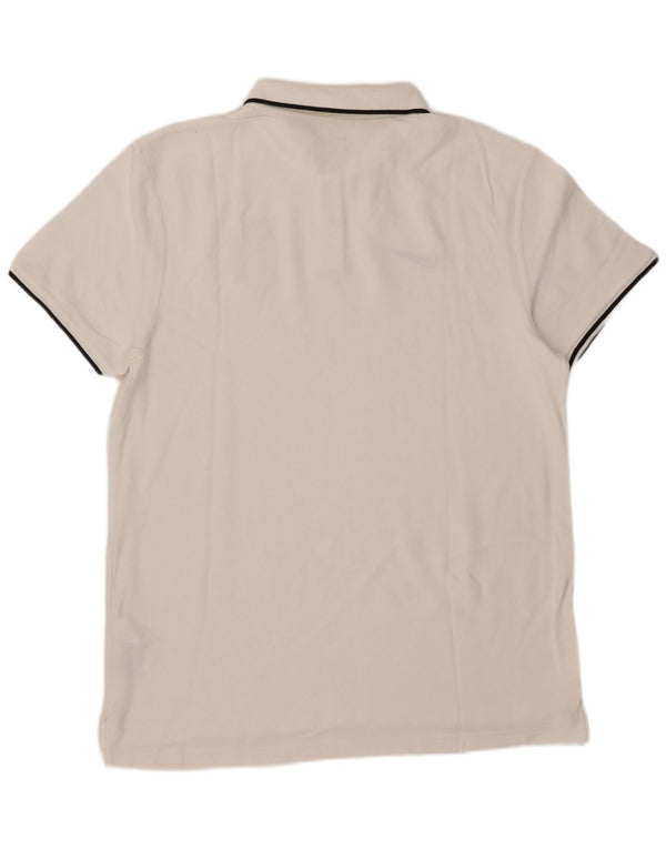 Męska koszulka polo Nike Ascoli Calcio 1898 XL, biała, bawełniana