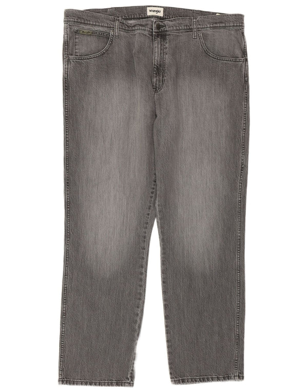 Męskie jeansy WRANGLER Texas Straight W42 L32 Szara bawełna