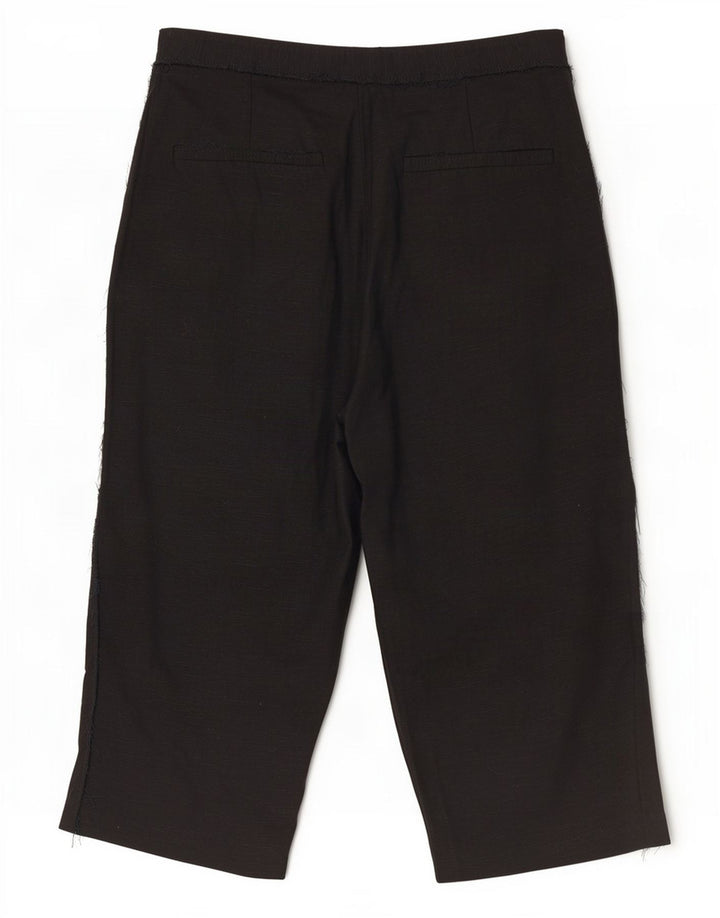 Damskie bermudy Zara Medium W28 Czarny Lyocell