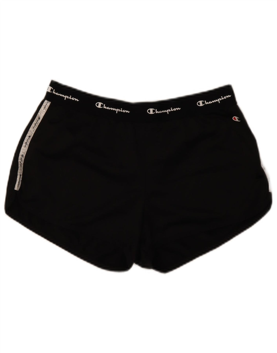 Damskie spodenki sportowe Champion Graphic UK 14, duże, czarne, poliestrowe